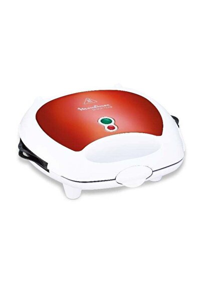Generic Moulinex Ezclean Sandwich Maker, 700 Watts, Non-Stick Red