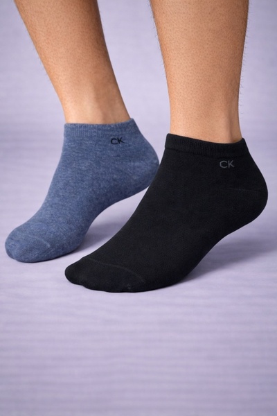 Calvin Klein Ck Set of 2 Men's Socks, Pack of Cotton