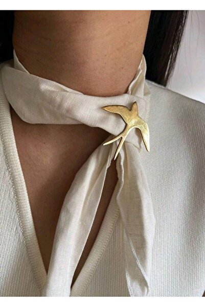 Finery by Nerrs Çelik Kırlangıç Broş