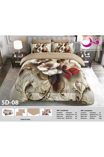 Moon Summer puffy bedspread 230*250 - 6-piece set