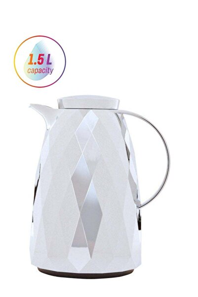 emsa Auberge Diamond Thermal Jug Silver 1.5Liters