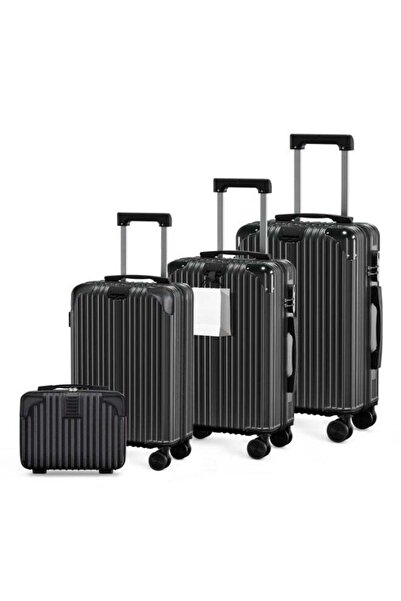 TRASSLE 4-Piece Hardshell Luggage Set (14/20/24/28 Inch)