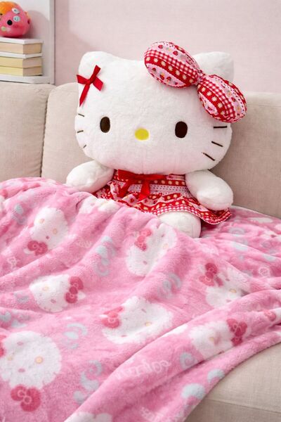 REDROSE COLOR 2-in-1 Doll Blanket for Children - Baby Blanket