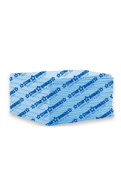 STAR BABiES Disposable Changing Mats - Blue - 33x45 cm - 20 Pcs