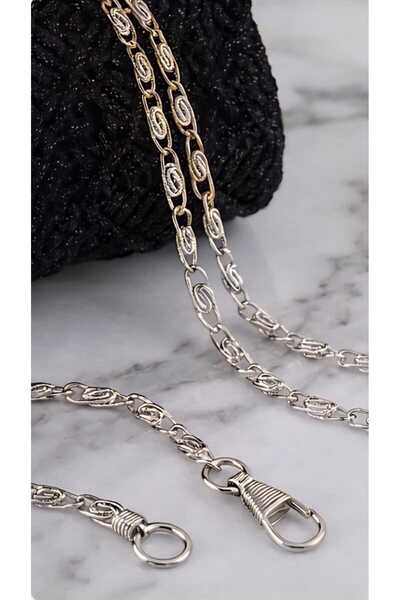 aurellen 120 cm Bag Chain Strap Apparatus Metal Cross Shoulder Replacement Ba...