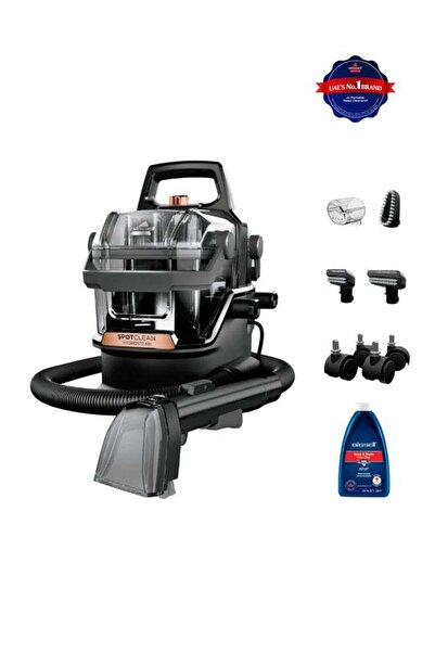 Bissell جهاز التنظيف العميق المحمول Spotclean Hydrosteam 3700E بتقنية Hydrosteam