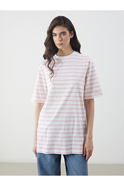 LC Waikiki Crew Neck Striped Women's T-Shirt