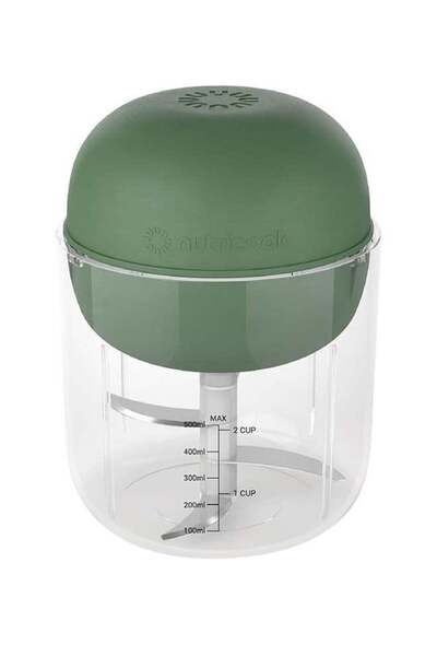 Nutricook Choppi Cordless Rechargeable Chopper Green 400 ml 450 W
