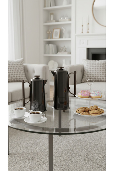 Generic Luxury stainless steel thermos set with a stylish modern touch (1 lit...