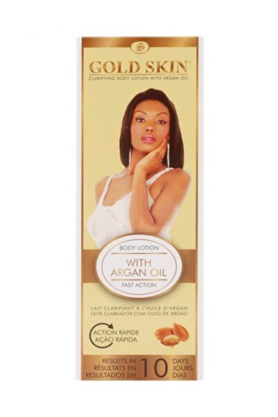 gold skin Clarifying Body Lotion with Argan Oil