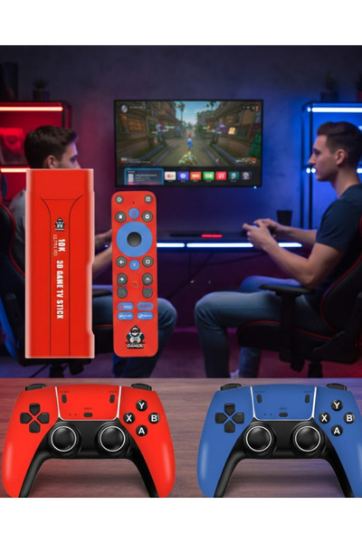 Genel Markalar Android 10K HD TV Oyun Konsolu 64GB 5G WiFi Destekli -