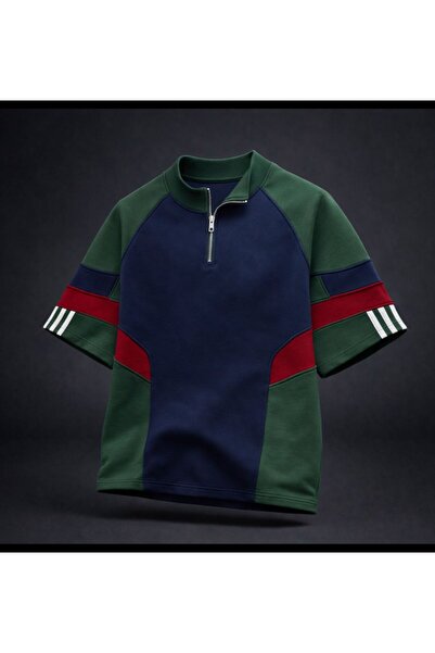 KUN SPORTSWEAR Retro Nostalgia Premium Italian Country Color Tshirt Oversized...