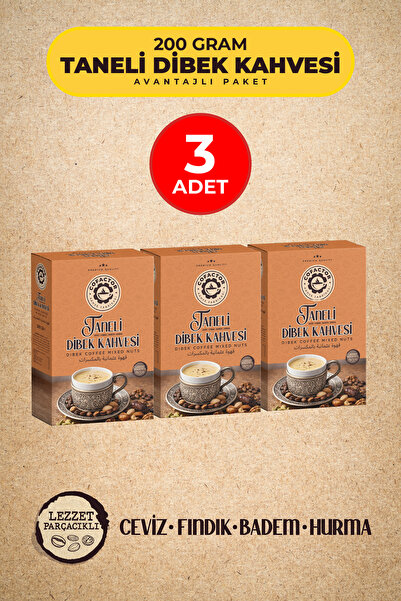 Cofactor Coffee قهوة ديبك المطحونة 200 جرام، عبوة من 3 قطع