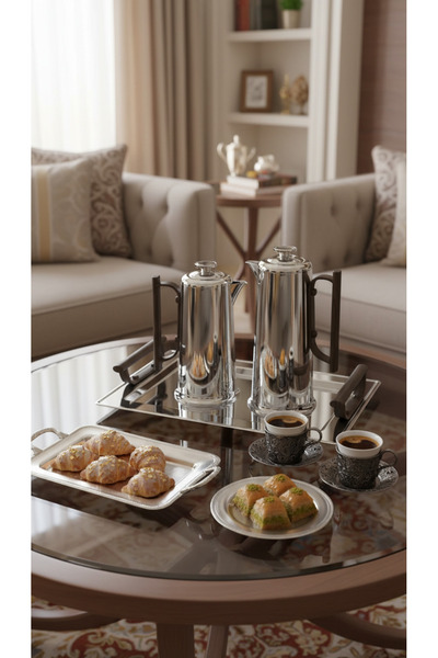 Generic Thermos set (1 liter/600 ml) with two luxurious trays and a stylish m...