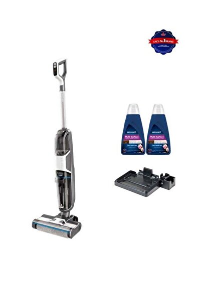 Bissell Crosswave Hf3 3598E Cordless Wet & Dry Vacuum Cleaner For Hard Floor ...