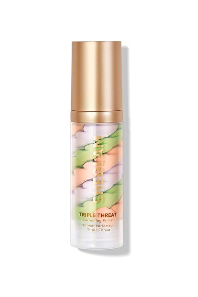 SHEGLAM Triple Threat Correcting Primer 3 In 1 Color Pore Minimizing Facial M...