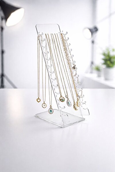 TutturX Обеци Гривна Колие Стойка за бижута Плексиглас
