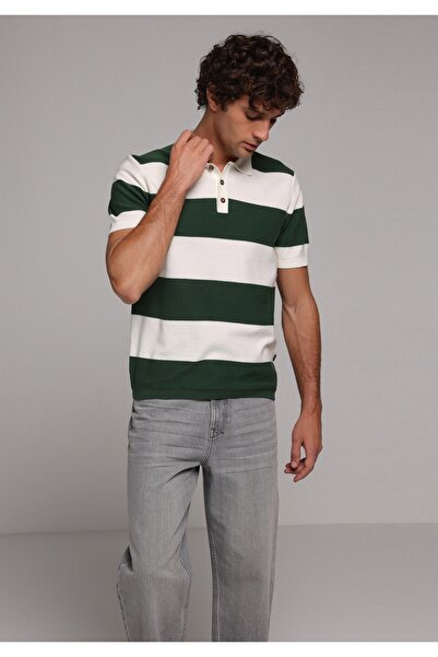 Colin's Regular Fit Men's Green Sweater