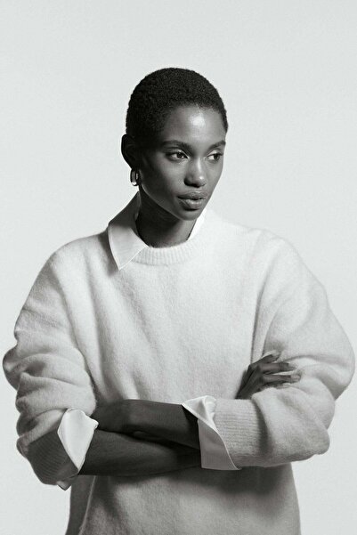 H&M Oversized alpaca-blend jumper