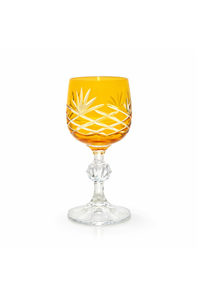 Sudedi Home Colorful Footed Crystal Patterned Glass Cup for Water and Coffee –