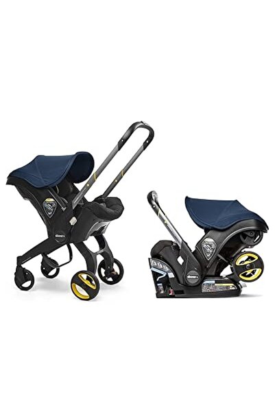 Doona Car Seat & Stroller, Deep Blue - All-in-One Travel System