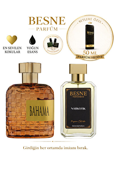 besneparfum Besne Parfüm Bahama Narkotik Premium Set