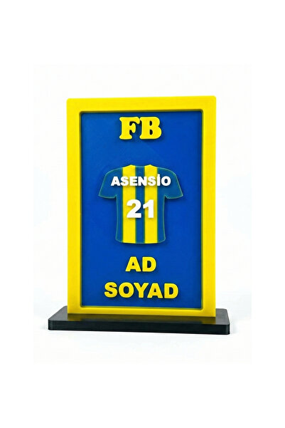 BalCraft Türkiye Kişiye Özel İsimli Sarı-Lacivert Futbol Takımı Formalı Fanat...