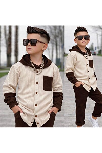 KOKOŞ BEBEK Costum Jugger cu cămașă - 31222 - 5/14 ani