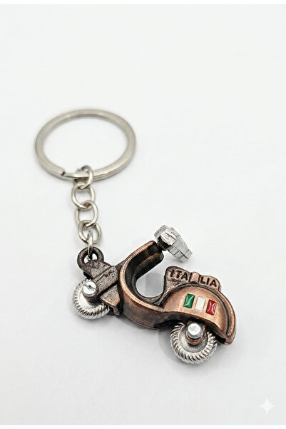 BsElektronik Metal breloc Itali Design Scooter Vespa Dizayn special pentru et...