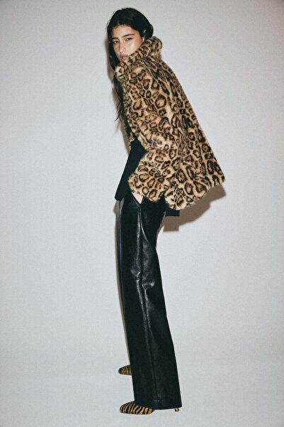 H&M Coated trousers