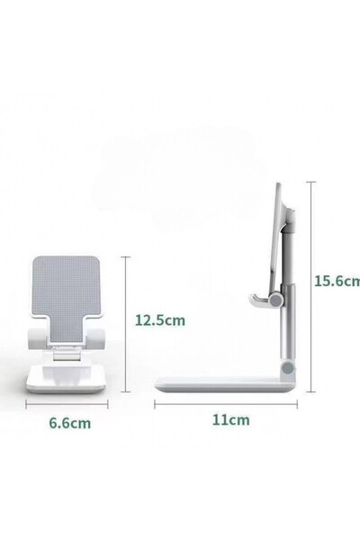 MTL Full metal foldable phone holder - White