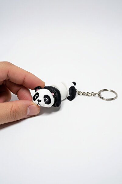 Pazarois Panda Figured Animated Figure Keychain