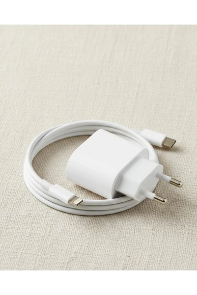 ebby Mey İthalat® iPhone 14 13 12 11 SE XR XS Max Uyumlu 20W Şarj Cihazı Seti