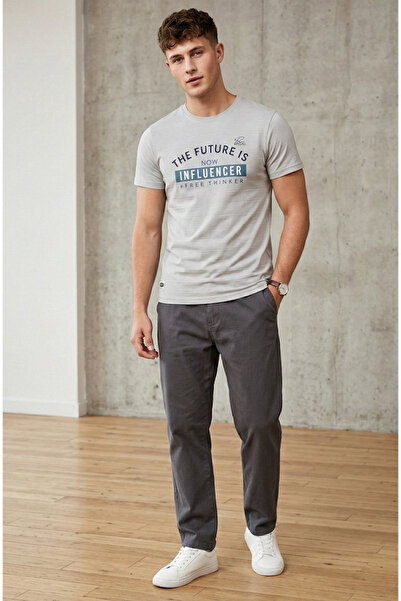 iza Men’s Casual Round Neck T-Shirt