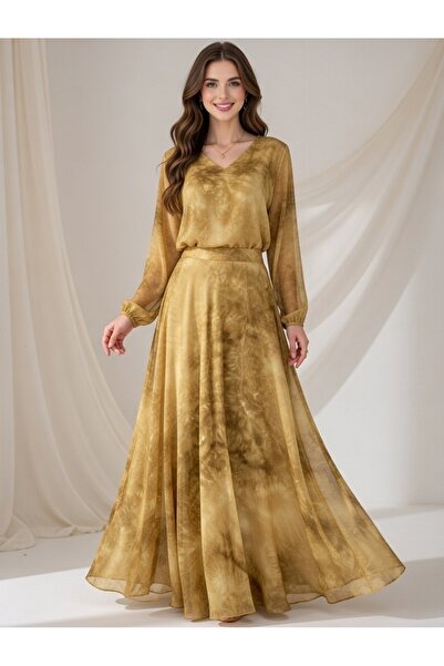 MEKİK MANİFATURA قماش شيفون منقوش