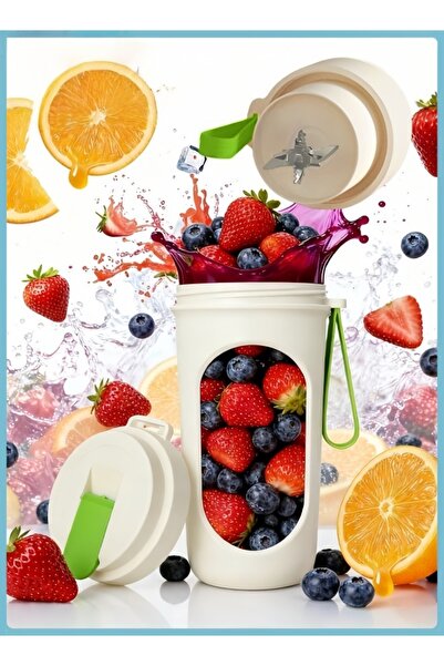 Generic Portable Blender, Blender Juicer Juice Cup Portable Fruit Blender wit...