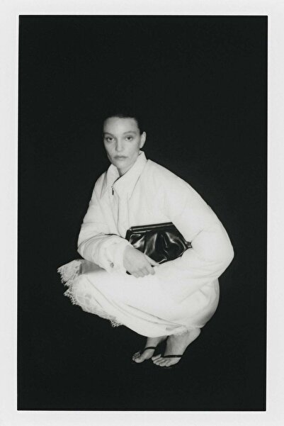 H&M Lace-trimmed slip skirt