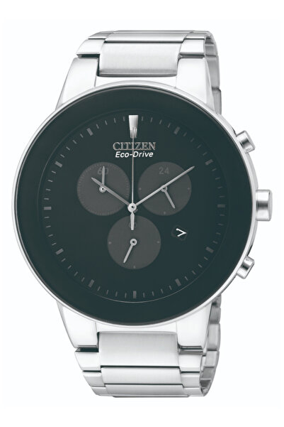 Citizen Men's Analog Black Dial Watch - AT2240-51E
