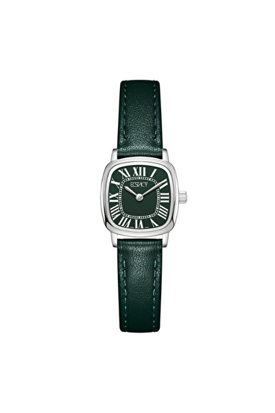 ECSTACY Women's Analog Gold Dial Watch - E25502-SLGG