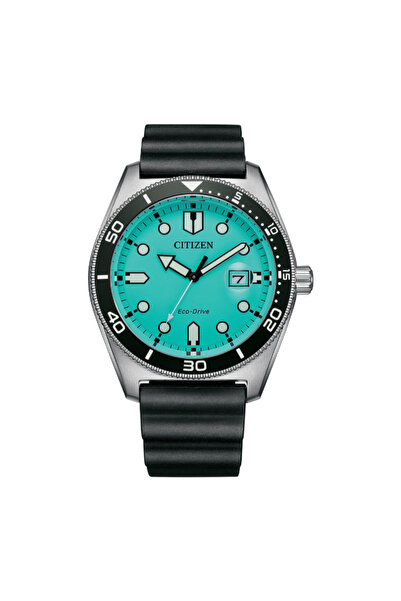 Citizen Men's Analog Turquoise Dial Watch - AW1760-14X