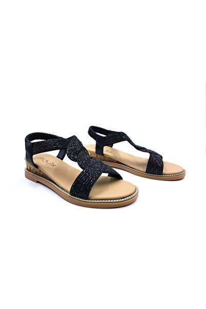 Guja Low Wedge Sole with Stones Stylish Color Women's Stylish Sandals