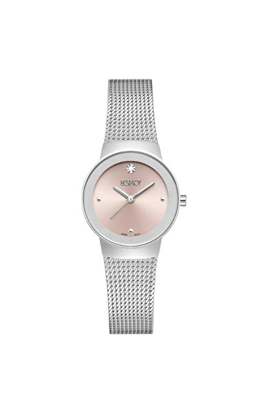 ECSTACY Women's Analog Pink Dial Watch - E25505-SMSP