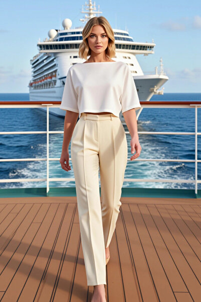 BENERLY Women's Knitted Blouse Relaxed Boat Neck Bat Sleeve Three Quarter Sof...