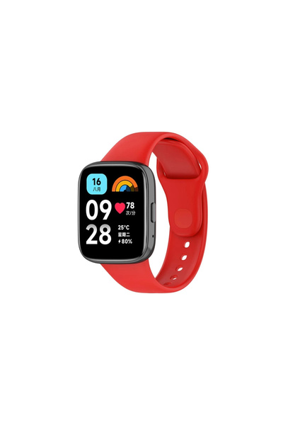 eco port Redmi Watch 3 Active Classic Strap (Not a Watch) - Red
