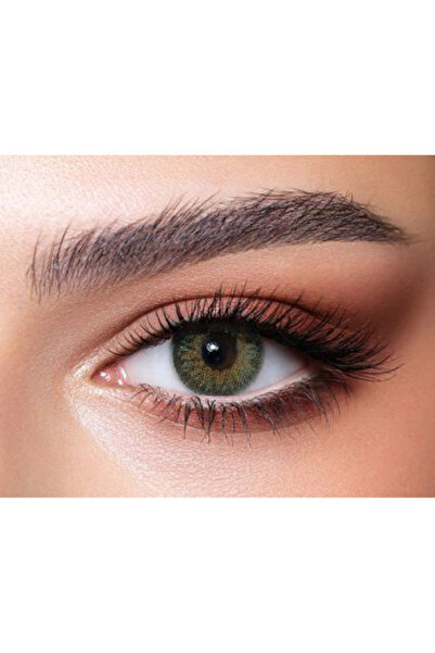 Bella Contour Green 3 Months Disposable Contact Lenses, Color Contact Lenses,...