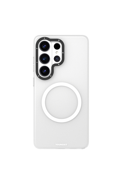 Youngkit Galaxy S26 Ultra Uyumlu Kılıf M-safe Şarj Özellikli Hidden Sand Seri...