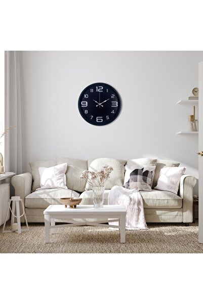 Nemere Black Modern 36 cm Wall Clock Nemerehome
