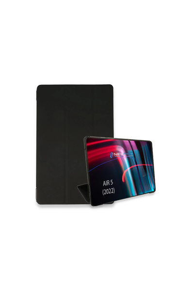 eco port حافظة ذكية لجهاز الآيباد إير 5 (2022) - اللون الأسود