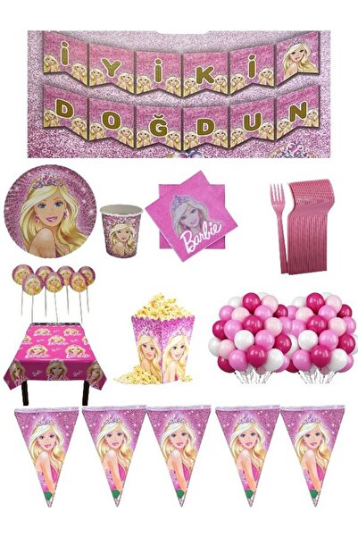 CAVAŞ sun hat Păpușă roz cu tematică BARBIE Păpușă roz pentru 24 de persoane ...