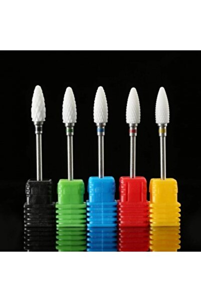 GIRLS CORNER SET of 5 professional ceramic cutter heads for gel and semi-perm...